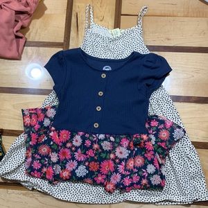 2 dresses. Lightly worn.